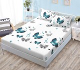 Husa Pat Elastic 3 Piese 180x200 Muerta HP043 + 2 Fete Perna 50x75 cm