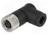 Conector M8, 3 pini, clasa etanseitate {{Clasa etan&amp;amp;#351;eitate}}, LUMBERG AUTOMATION - 69542 RKMCW 3 foto
