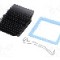 Radiator extrudat, aluminiu, 45mm x 45mm, neagra, Advanced Thermal Solutions - ATS-51450K-C1-R0