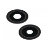 Geam Camera Spate Xiaomi Poco X7 Pro, Wide + UltraWide, Negru
