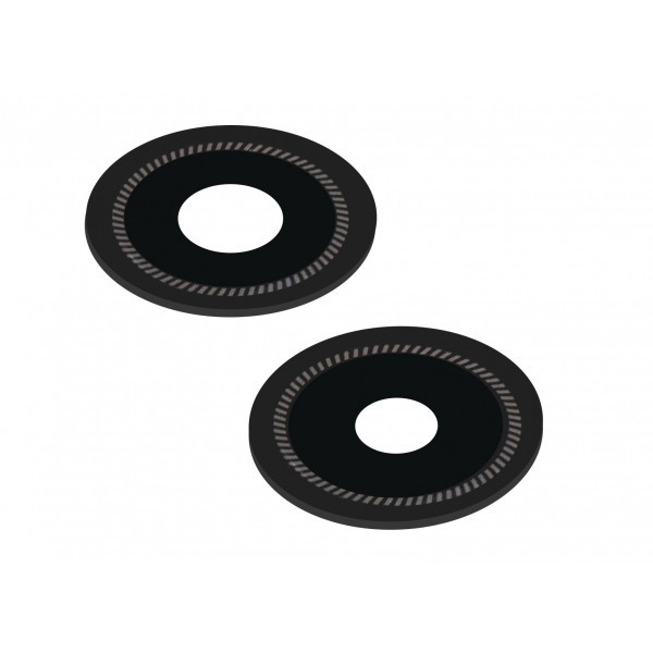Geam Camera Spate Xiaomi Poco X7 Pro, Wide + UltraWide, Negru