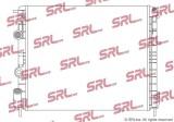 Radiator Nissan Kubistar 03-08; Renault Clio 98-12, Kangoo 97-03, motor: 1.2, 480x406x17, SRLine, Aluminiu/ Plastic brazat, 2140000QAY; 7700430784