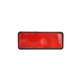Dreptunghi reflectorizant cu adeziv rosu spate 90x32mm Cod: BK98488 Automotive TrustedCars