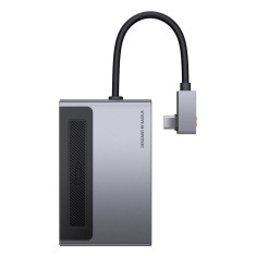 DOCKING Station Baseus Magic Multifunctional,conectare PC USB-C,USB 3.0x1, 3.5mm|card reader MicroSD/SD,USB-Cx1 PD 100W 5V/9V/4.5V/20V 5A(Max.),HDMIx1
