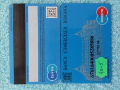 = CARD BANCAR EXPIRAT B.C.R. = foto