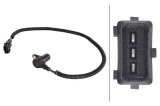 HELLA 6PU 009 146-491 Senzor impulsuri, arbore cotit