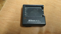 Incarccator Baterii Aparat Foto Nikon MH-61 4,2V 0.95A #62455 foto
