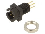 Conector Circular 60V PIN 4 Soclu Tată THT 3A IP40