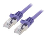 Cablul Patch Cord S/FTP 6a LSZH violet 5m 27AWG GEMBIRD
