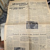 Ziarul Muncitorul Sanitar 1 februarie 1958