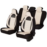 Cumpara ieftin Huse scaune auto cu insertii de piele ecologica SEAT Cordoba 2000 -2009 BEJ, Umbrella
