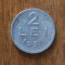 2 lei 1951, RPR / Rom&acirc;nia, aluminiu