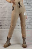 F857-155 Pantaloni casual/sport cu snur si elastic in talie