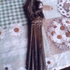 Icoana veche bronz,Fecioara cu pruncul