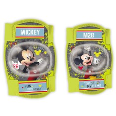 Set cotiere si genunchiere pentru copii Mickey Mouse Cod:59093SP foto