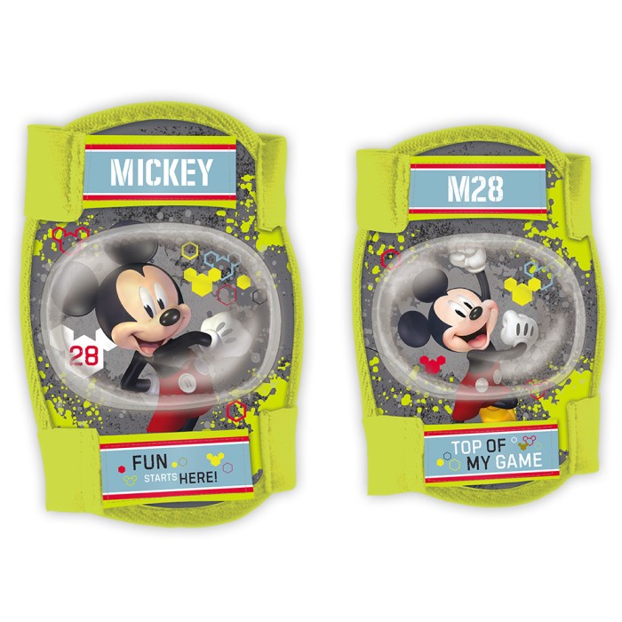 Set cotiere si genunchiere pentru copii Mickey Mouse Cod:59093SP