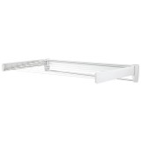 Uscator de rufe Leifheit Telegant Plus 81, Montabil pe perete, Alb, Resigilat, Grad B