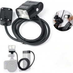 Extensie GOX-Flash EC200 pentru camera, cap cu cablu 2M, bec laptop, c