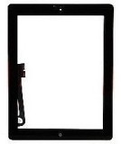 Touchscreen Apple iPad 3 Negru, Complet - Ecran Tactil Tableta, Inlocuire Premium