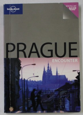 PRAGUE , ENCOUNTER , LONELY PLANET GUIDE , WITH PULL - OUT MAP , 2007 foto
