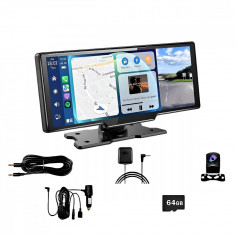 Navigatie Multimedia YARCO® cu GPS Tracker, 26 cm, Dashcam 4K/1080, G-Senzor, IPS HD, Wifi, BT, FM,