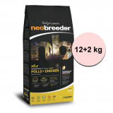 Cumpara ieftin Alleva NEO BREEDER dog adult medium &amp;amp; maxi chicken 12 kg + 2 kg GRATUIT