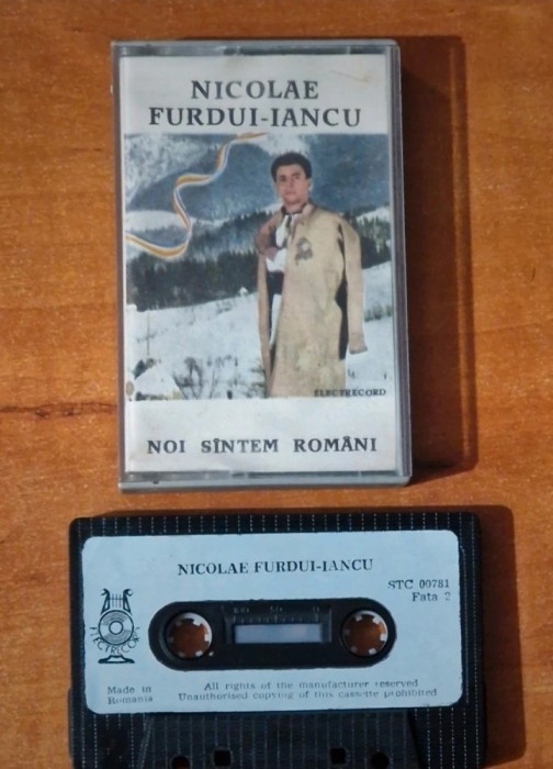Casetă audio Nicolae Furdui Iancu - noi suntem rom&acirc;ni electrecord