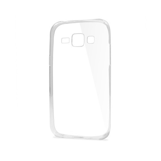 Husa Pentru SAMSUNG Galaxy J1 2015 - Luxury Slim Case TSS, Transparent