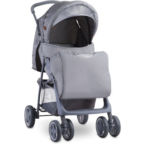 Carucior Sport Terra cu Husa de Picioare, Colectia 2019 Grey Bear Party Carucior Sport Terra cu Husa de Picioare, Colectia 2019 Grey Bear Party