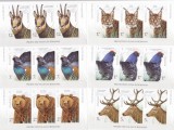 FAUNA PROTEJATA DIN ROMANIA,IN TRIPTIC,2019,Lp.2237, MNH ** ROMANIA .