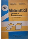 Augustin Cota - Matematica - Geometrie si trigonometrie - Manual pentru clasa a X-a (Editia: 1985)