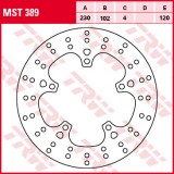 Cumpara ieftin Disc frana spate TRW MST389 - Yamaha YZF-R 125 (08-13) - YZF-R 125 Anniversary (12-13) 4T LC 125cc