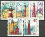 DDR 1974 - Faruri, serie neuzata