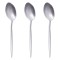 Set Tac&acirc;muri, Slim, 3 Lingurițe, Oțel Inoxidabil, Lungime 15 cm