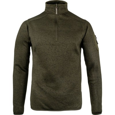 Fleece Jack Pyke Melange Quarter Zip, verde cu pete, mărimea L foto