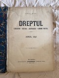 Dreptul &ndash; Anul 1896