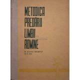 Stanciu Stoian - Metodica predarii limbii romane in scoala generala de 8 ani (Editia: 1964)