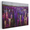 Tablou peisaj flori de lupin mov Tablou canvas pe panza CU RAMA 30x40 cm
