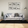 VidaXL Covor HUARTE, fir scurt, moale și lavabil, negru, 100x200 cm 375112