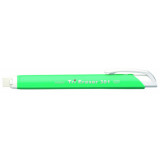 Radiera Mecanica Penac Tri Eraser, Triunghiulara, 100% Cauciuc - Corp Verde Pastel