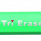 Radiera Mecanica Penac Tri Eraser, Triunghiulara, 100% Cauciuc - Corp Verde Pastel