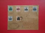 1917 - PLIC FILATELIC - OCUPATIA GERMANA IN ROMANIA - MVIR - STAMPILA - CRAIOVA