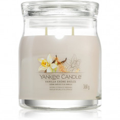Yankee Candle Vanilla Crème Brûlée lumânare parfumată 368 g