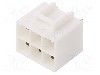 Conector alimentare DC, 0,6kV, 6 pini, seria {{Seria producatorului}}, {{Dimensiune pin}}. JST - B06P-VL