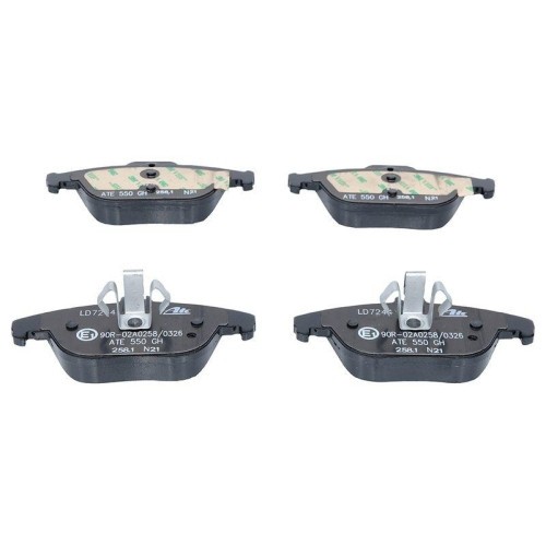 Placute frana Mercedes C-Class (W204), C-Class Coupe (C204), C-Class T-Model (S204), E-Class Convertible (A207), E-Class Coupe (C207), punte spate, f