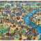 Puzzle Educa 500 piese Harta Londrei