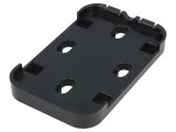 Suport SNAP IN HOLDER 95x60mm Negru ABS