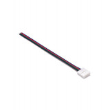 10mm 4 Pin RGB LED Click to Wire 15cm Sarma cablu conector