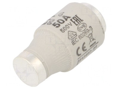 Siguranță ceramică gG 50A 500V DIII foto