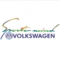 Sticker Volkswagen Sport Mind , Design Elegant pentru Pasionatii de Performanta